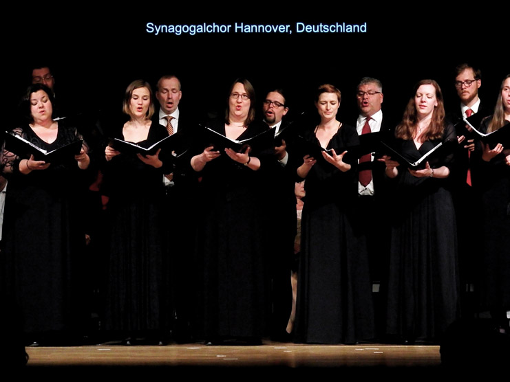 Der Synagogalchor Hannover live 2018 in der Bayerischen Musikakademie, Marktoberdorf, Eröffnungskonzert des Festivals Musica Sacra International